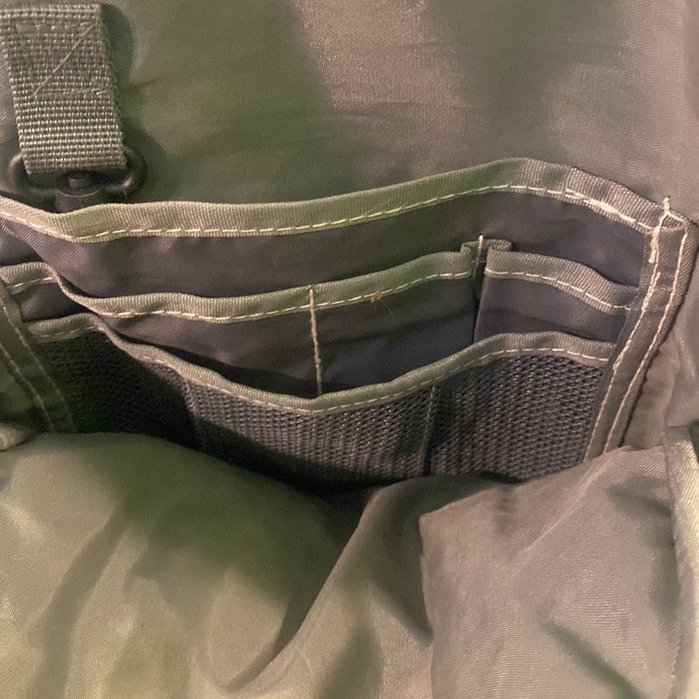 High Sierra Black and Green Backpack - Picture 4 of 12